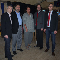 v.l. Norbert Seidl, Herbert Kränzlein, Kathrin Sonnenholzner, Markus Rinderspacher, Michael Schrodi